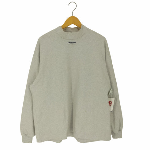 CAHLUMN 23SS Heavy Weight Jersey Mock Neck L/S Tee ヘビーウェイトジャージー モックネック ロングスリーブTシャツ メンズ JPN:M