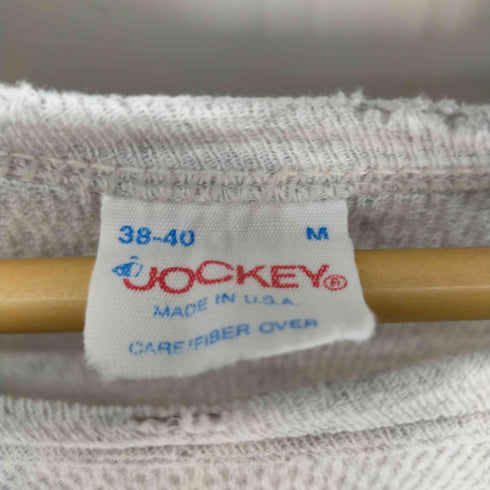 - JOCKEY 80S USA製 ハニカムサーマルT メンズ import:M 38-40