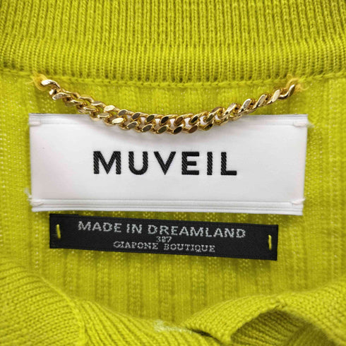 ミュベール MUVEIL ビジューリブニット レディース JPN:38
