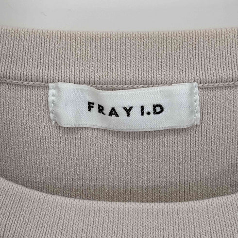 フレイアイディー FRAY I.D アイレットラインニットワンピース レディース FREE