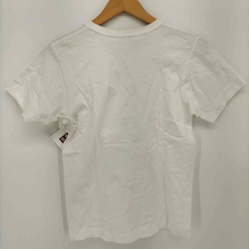 プレイコムデギャルソン PLAY COMME des GARCONS AD2018 PLAY CDG T-Shirt レッド ハートワッペン Tシャツ レディース JPN:M