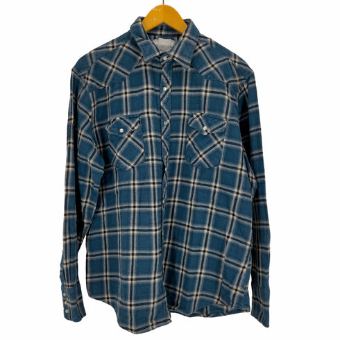 ラングラー Wrangler WRANCHER SHIRTS チェック柄ウエスタンシャツ メンズ
