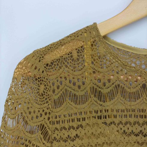 - KAENE パネル レース ワンピース レディース JPN:38