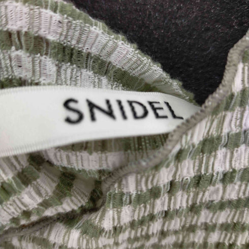 スナイデル snidel メローカットトップス レディース ONE SIZE
