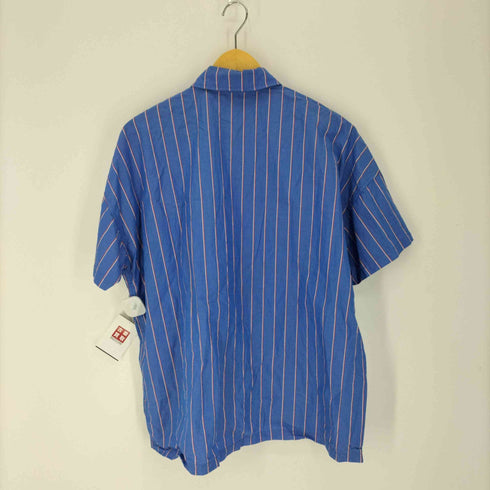 ROARINGWILD ボックスシルエット ストライプ S/S シャツ メンズ import:XS