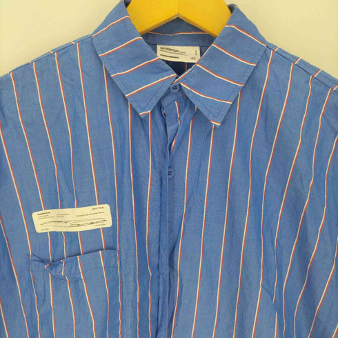 ROARINGWILD ボックスシルエット ストライプ S/S シャツ メンズ import:XS