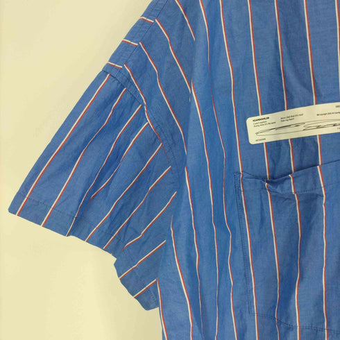 ROARINGWILD ボックスシルエット ストライプ S/S シャツ メンズ import:XS