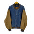 dunbmoke デニム切り替えスタジャン メンズ import:XL