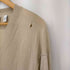 バーバリーロンドン BURBERRY LONDON シルクブレンドメリノウールVネックニット レディース import:M