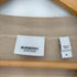 バーバリーロンドン BURBERRY LONDON シルクブレンドメリノウールVネックニット レディース import:M