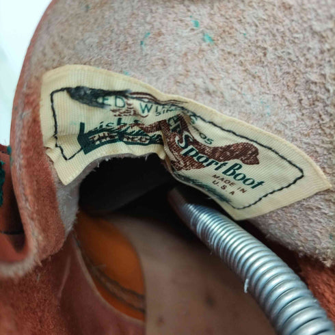 レッドウィング REDWING 90S 四角犬タグ USA製 Irish Setter アイリッシュセッター メンズ 6E