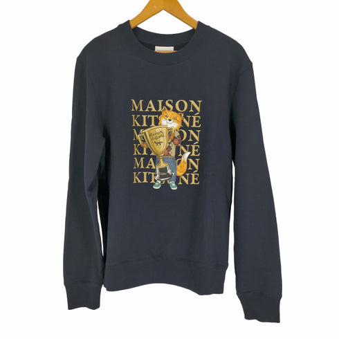 メゾンキツネ maison kitsune FOX CHAMPION REGULAR SWEATSHIRT メンズ JPN:M
