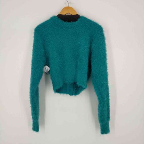 スライ SLY 2WAY SHAGGY CROP カーディガン レディース FREE