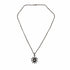 インディアンジュエリー INDIAN JEWELRY 925刻印 ホワイトバッファロー フラワー ネックレス stealing メンズ
