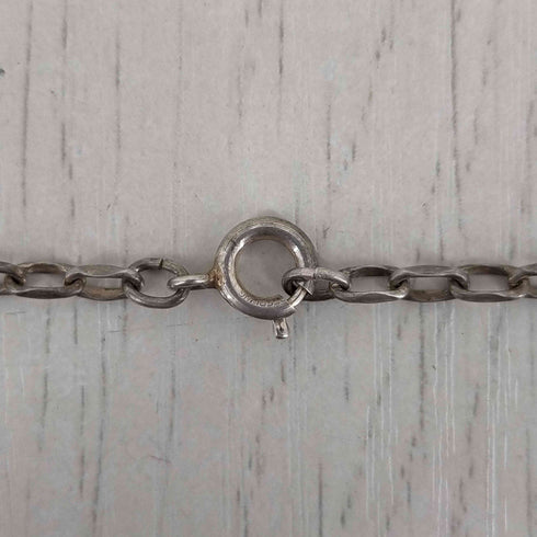 インディアンジュエリー INDIAN JEWELRY 925刻印 ホワイトバッファロー フラワー ネックレス stealing メンズ