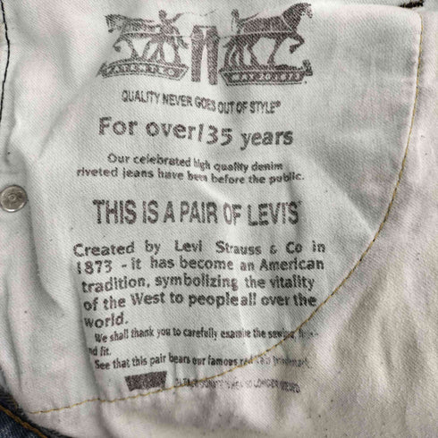 リーバイス Levis 550 エジプト製 ワイドデニムパンツ メンズ 34/32