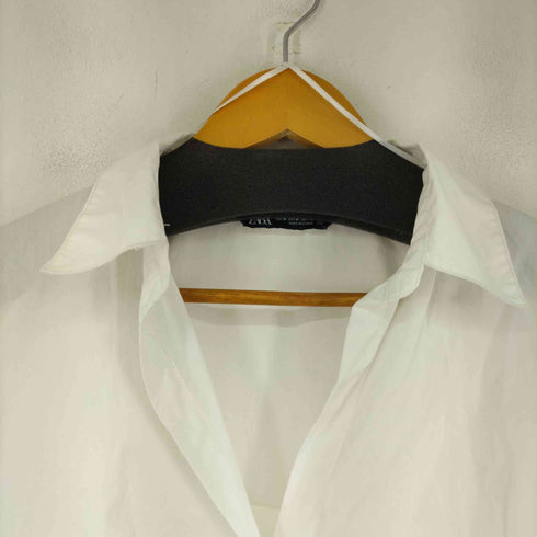 ザラ ZARA アーム着脱式 2WAY L/Sシャツ レディース US M