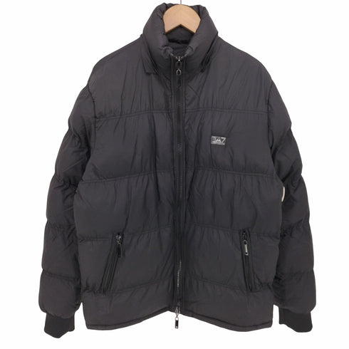 エンポリオアルマーニイーエーセブン EMPORIO ARMANI EA7 袖リブ ダウンジャケット メンズ import:L