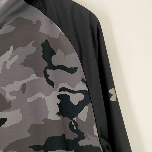 アンダーアーマー UNDER ARMOUR 迷彩柄 ジップアップパーカー メンズ import:XXL