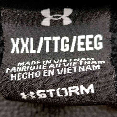 アンダーアーマー UNDER ARMOUR 迷彩柄 ジップアップパーカー メンズ import:XXL