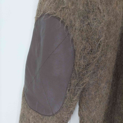ニードルズ Needles Lamskin Patches MOHAIR CARDIGAN エルボーパッチ モヘア カーディガン メンズ JPN:S