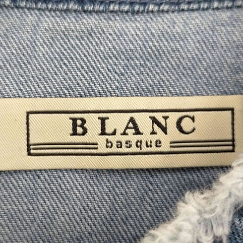 ブランバスク blanc basque パールボタン デニムシャツ レディース JPN:38