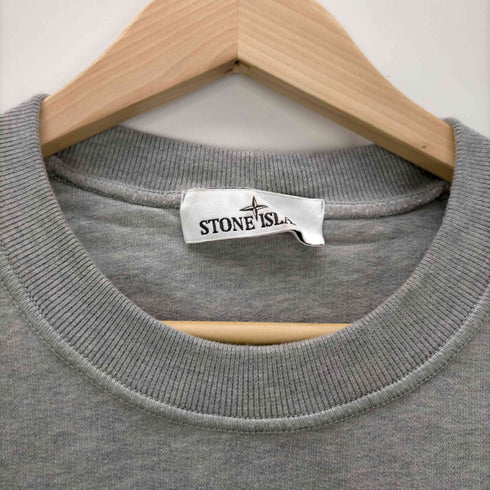 ストーンアイランド STONE ISLAND ガーメントダイ ブラッシュドコットン スウェット メンズ import:M
