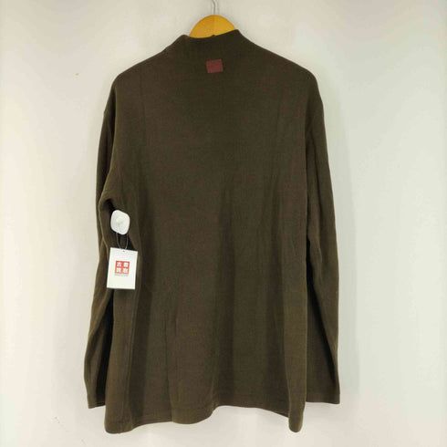 パパス papas フロントロゴモックネックアクリルニット メンズ JPN:52
