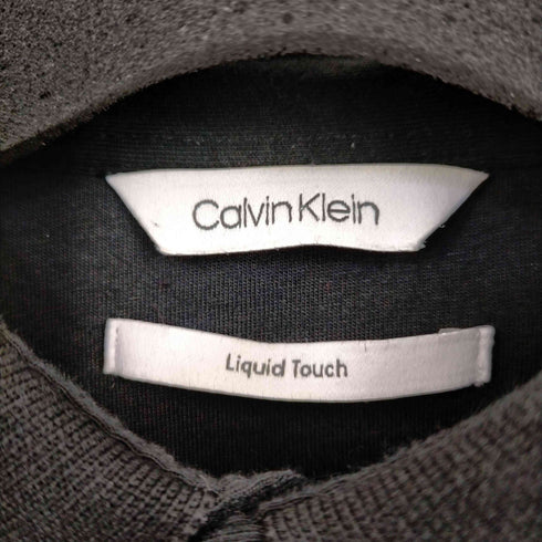 カルバンクライン CALVIN KLEIN Liquid Touch ドット ポロシャツ メンズ import:L
