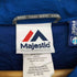 マジェスティック MAJESTIC VINTAGE ヴィンテージ ワッペン ハーフジップ ナイロン プルオーバー ジャケット メンズ import:L