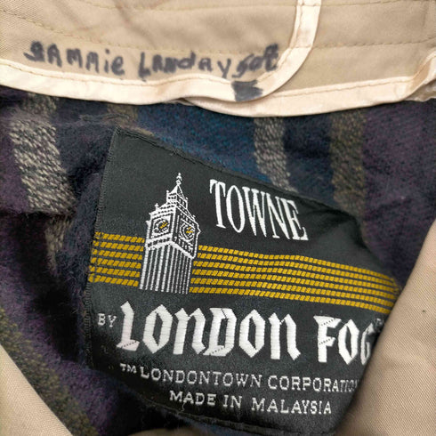ロンドンフォグ TOWNE by London Fog 80s ステンカラーコート レディース US:10
