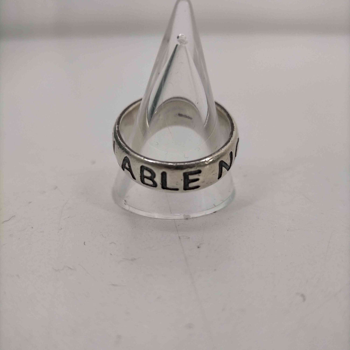 AVAILABLE NOWHERE JUDY BLAME STAY SAFE RING SILVER メンズ 19号 