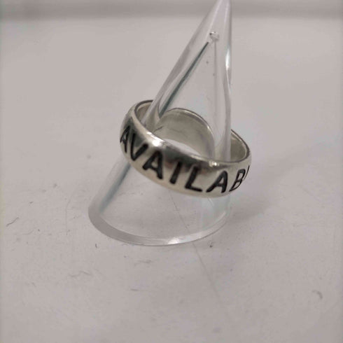 AVAILABLE NOWHERE JUDY BLAME STAY SAFE RING SILVER メンズ 19号