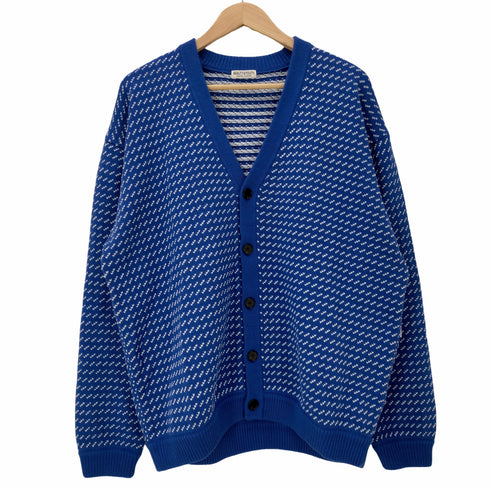 ビューティーアンドユースユナイテッドアローズ BEAUTY & YOUTH UNITED ARROWS スクール ミラノリブ Vネック カーディガン メンズ import:XL
