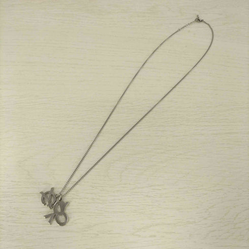 オーワイ OY WEAVE LOGO DOUBLE NECKLACE ウェーブロゴ ダブルネックレス メンズ