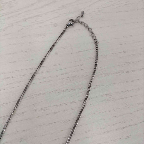 オーワイ OY WEAVE LOGO DOUBLE NECKLACE ウェーブロゴ ダブルネックレス メンズ