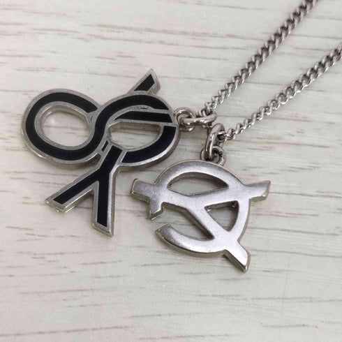 オーワイ OY WEAVE LOGO DOUBLE NECKLACE ウェーブロゴ ダブルネックレス メンズ