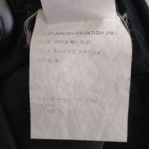 ポストアーカイブファクション POST ARCHIVE FACTION 3.0 TECHNICAL PANTS LEFT メンズ JPN:M