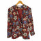 ペンドルトン PENDLETON USA製 花柄ノーカラージャケット レディース