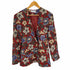ペンドルトン PENDLETON USA製 花柄ノーカラージャケット レディース