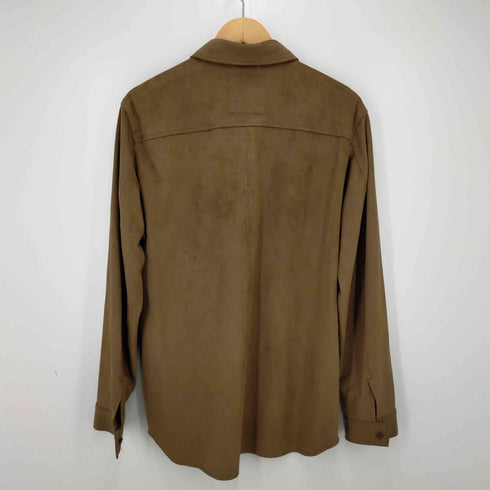 ザラ ZARA FAUX SUEDE OVERSHIRT メンズ JPN:M