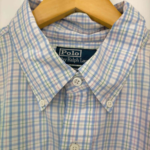 ポロバイラルフローレン Polo by RALPH LAUREN CUSTOM FIT ポニー無し B.Dシャツ メンズ XXL