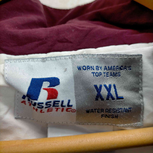 ラッセルアスレチック RUSSELL ATHLETIC 00s チームロゴ刺繍ナイロンジャケット メンズ JPN:XXL