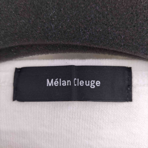 メランクルージュ Melan Cleuge ワンポイントワッペン L/S Tシャツ レディース FREE