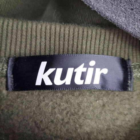 クティール kutir フロントラバープリントクルーネックスウェット メンズ FREE