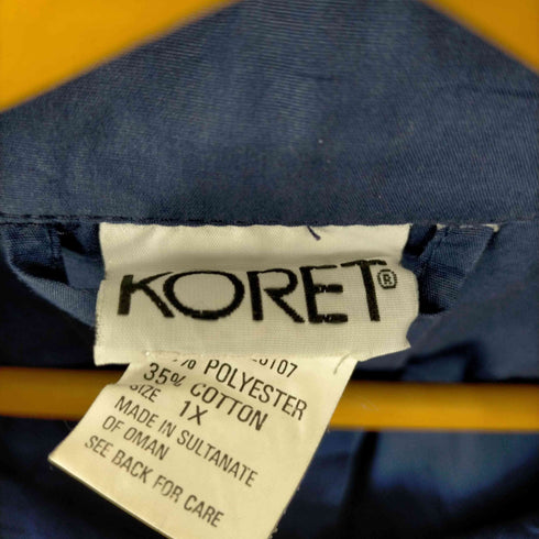 コレット KORET スナップボタンシャツジャケット メンズ 1x
