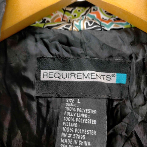 フルギ REQUIREMENTS 総柄ジップアップジャケット メンズ JPN:L