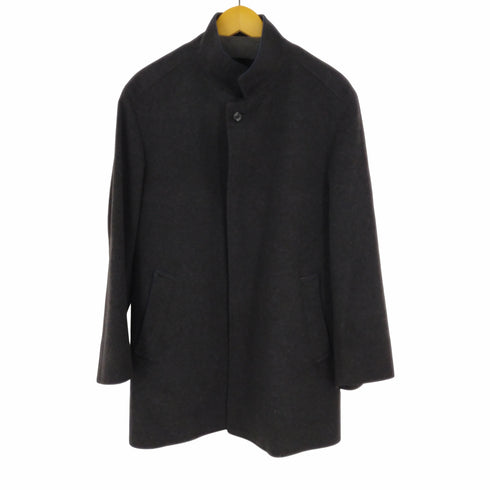 チェスターバリー Chester Barrie カシミヤ100% スタンドカラーステンカラーコート メンズ US:36
