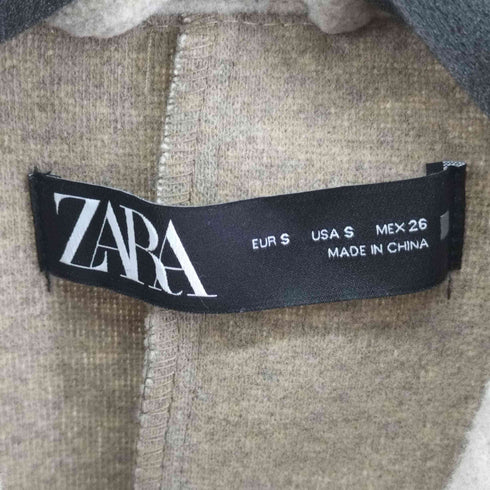 ザラ ZARA ダブルブレストソフトベスト レディース import:S
