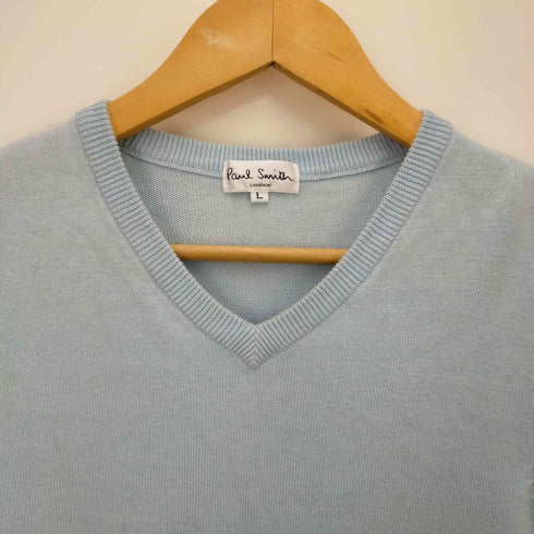 ポールスミスロンドン Paul Smith LONDON コットンニットベスト メンズ L